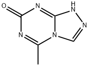 1,2,4-Triazolo[4,3-a][1,3,5]triazin-7(1H)-one,5-methyl-(9CI) Struktur