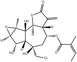 Eupachloroxin Struktur