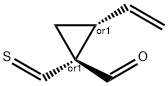 Cyclopropanecarboxaldehyde, 2-ethenyl-1-(thioxomethyl)-, (1R,2R)-rel- (9CI) Struktur