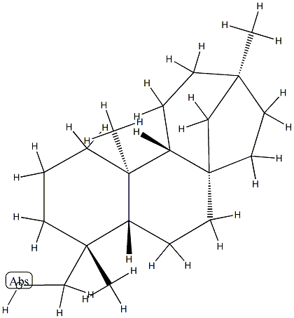 13-Methyl-17-norkauran-18-ol Struktur