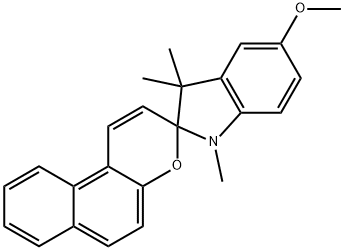 5-METHOXY-1 3 3-TRIMETHYLSPIRO(INDOLINE& Struktur