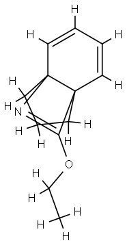 9-Ethoxy-7a,3a-(nitrilometheno)indane Struktur