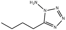 1H-Tetrazol-1-amine,5-butyl-(9CI) Struktur