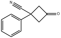 3-OXO-1-PHENYLCYCLOBUTANE-1-CARBONITRILE(WXC08114) Struktur