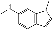 1H-Indol-6-amine,N,1-dimethyl-(9CI) Struktur