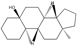 5α-Androstan-5-ol Struktur