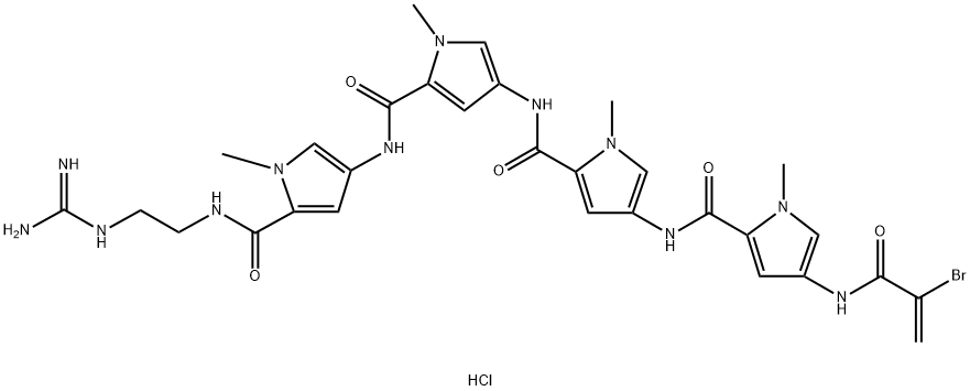 Brostallicin Struktur