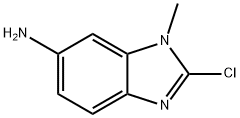 1H-Benzimidazol-6-amine,2-chloro-1-methyl-(9CI) Struktur