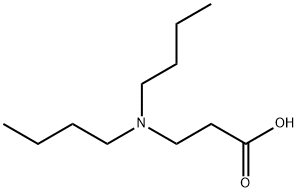 3-(dibutylamino)propanoic acid Struktur