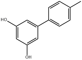 [1,1-Biphenyl]-3,5-diol,4-methyl-(9CI) Struktur