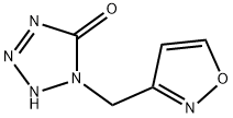 5H-Tetrazol-5-one,1,2-dihydro-1-(3-isoxazolylmethyl)-(9CI) Struktur