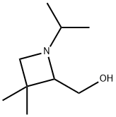 2-Azetidinemethanol,3,3-dimethyl-1-(1-methylethyl)-(9CI) Struktur