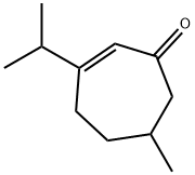 2-Cyclohepten-1-one,6-methyl-3-(1-methylethyl)-(9CI) Struktur