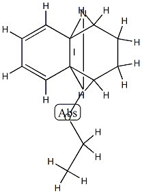 10-Ethoxy-1,2,3,4-tetrahydro-8a,4a-(nitrilometheno)naphthalene Struktur