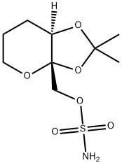 Des-[4,5-O-(1-Methylethylidene)] TopiraMate Struktur