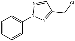 2H-1,2,3-Triazole,4-(chloromethyl)-2-phenyl-(9CI) Struktur