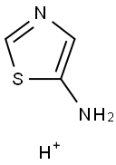 5-Thiazolamine,conjugatemonoacid(9CI) Struktur