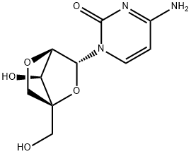 2'-O,4'-C-Methylenecytidine Struktur