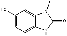 2H-Benzimidazol-2-one,1,3-dihydro-6-hydroxy-1-methyl-(9CI) Struktur