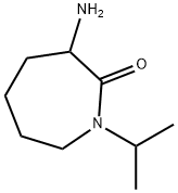 2H-Azepin-2-one,3-aminohexahydro-1-(1-methylethyl)-(9CI) Struktur