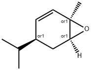 7-Oxabicyclo[4.1.0]hept-2-ene,1-methyl-4-(1-methylethyl)-,(1R,4S,6S)-rel-(9CI) Struktur