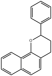 2H-Naphtho[1,2-b]pyran,3,4-dihydro-2-phenyl-(9CI) Struktur