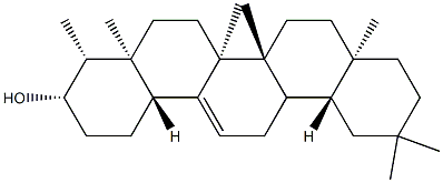 25-Nor-D:A-friedoolean-9(11)-en-3β-ol Struktur