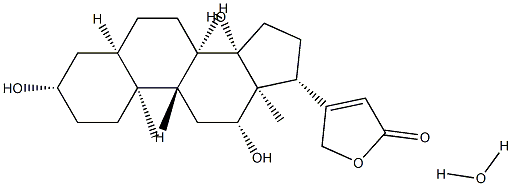 DIGOXIGENIN HYDRATE Struktur