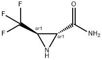 2-Aziridinecarboxamide,3-(trifluoromethyl)-,(2R,3R)-rel-(9CI) Struktur