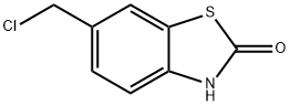 2(3H)-Benzothiazolone,6-(chloromethyl)-(9CI) Struktur