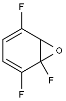 7-Oxabicyclo[4.1.0]hepta-2,4-diene,1,2,5-trifluoro-(9CI) Struktur