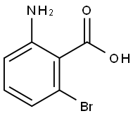 2-Amino-6-bromobenzoic acid Structure