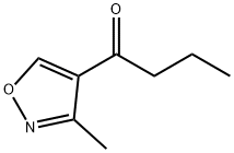 1-Butanone,1-(3-methyl-4-isoxazolyl)-(9CI) Struktur