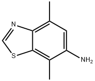 6-Benzothiazolamine,4,7-dimethyl-(9CI) Struktur