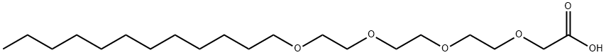 LAURETH-4 CARBOXYLIC ACID Struktur