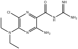 5-diethylamiloride Struktur