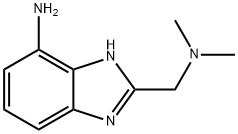 1H-Benzimidazole-2-methanamine,4-amino-N,N-dimethyl-(9CI) Struktur