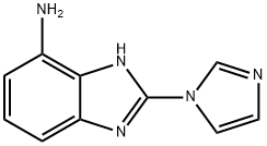 1H-Benzimidazol-4-amine,2-(1H-imidazol-1-yl)-(9CI) Struktur