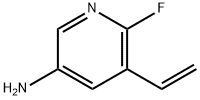 3-Pyridinamine,5-ethenyl-6-fluoro-(9CI) Struktur