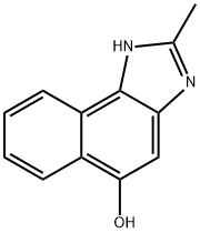 1H-Naphth[1,2-d]imidazol-5-ol,2-methyl-(8CI) Struktur