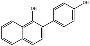 1-Naphthalenol,2-(4-hydroxyphenyl)-(9CI) Struktur