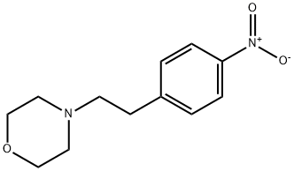 4-(4-nitrophenethyl) morpholine Struktur