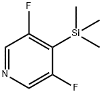 Pyridine,3,5-difluoro-4-(trimethylsilyl)-(9CI) Struktur