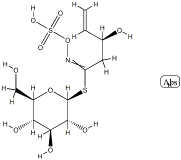 Epiprogoitrin potassium salt Struktur