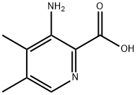 2-Pyridinecarboxylicacid,3-amino-4,5-dimethyl-(9CI) Struktur