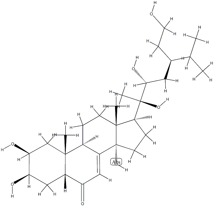 Amarasterone B Struktur