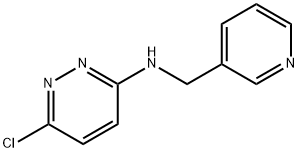 6-chloro-N-(pyridin-3-ylmethyl)pyridazin-3-amine Struktur