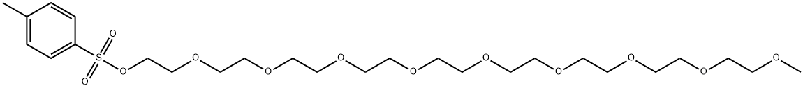 m-PEG10-Tos Struktur