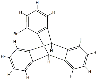 1-Bromo-9,10-dihydro-9,10-[1,2]benzenoanthracene Struktur