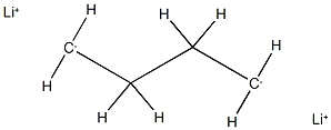 1,4-Dilithiobutane Struktur